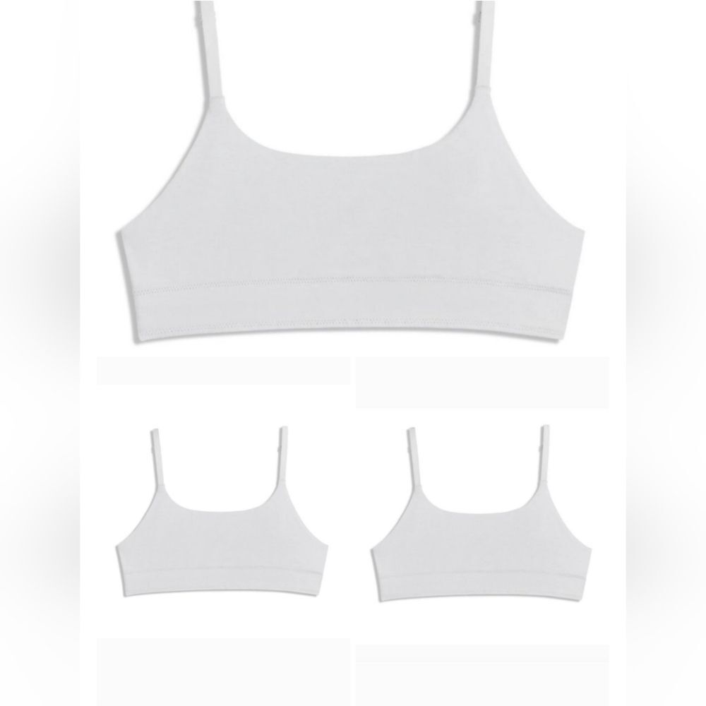Lot Of 3 NEW Allbirds Anytime Bralette Light Grey Medium Support Size XL